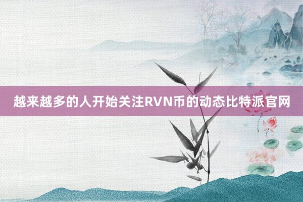 越来越多的人开始关注RVN币的动态比特派官网