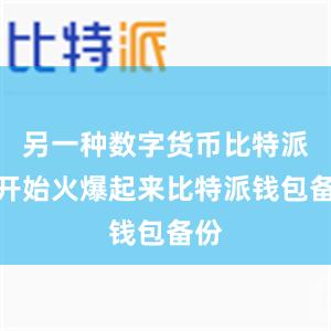 另一种数字货币比特派也开始火爆起来比特派钱包备份